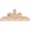 Ekena Millwork Richland Smooth Timber Gable Bracket, Douglas Fir, 48"W x 24"H x 5 1/2"D x 5 1/2"F, 12/12 Pitch GBW048X24X0606RIC00SDF - alternate 5